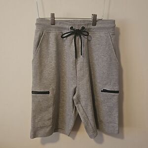 CSG men active shorts size S/P gray